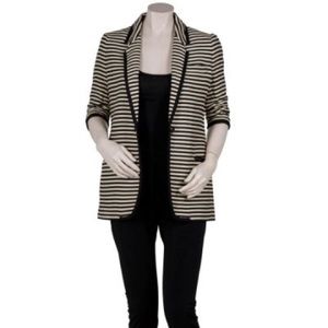 Elizebeth & James preppy striped blazer